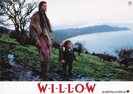 Val Kilmer, Warwick Davis - Willow - Lobbykarten