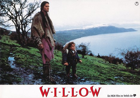 Val Kilmer, Warwick Davis - Willow - Lobby Cards