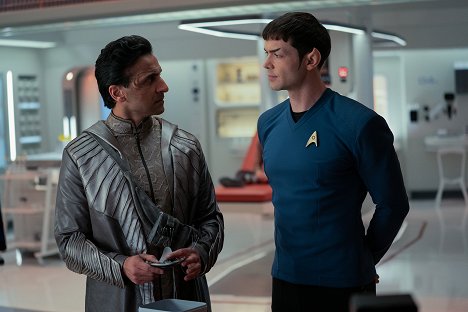 Huse Madhavji, Ethan Peck - Star Trek: Strange New Worlds - Wo kein Leid hinreicht - Filmfotos