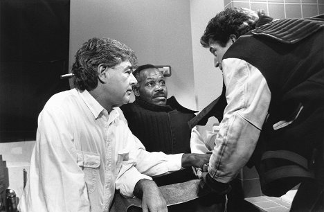 Richard Donner, Danny Glover, Mel Gibson - L'Arme fatale 2 - Tournage