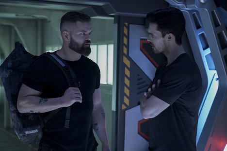 Wes Chatham, Steven Strait - The Expanse - Nemesis Games - Photos