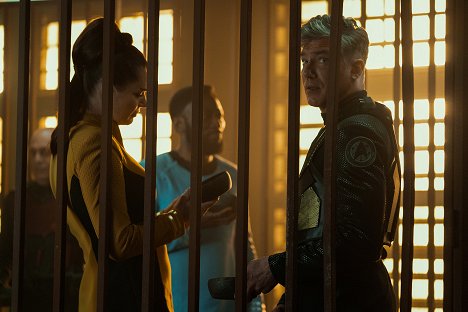 Rebecca Romijn, Anson Mount - Star Trek: Strange New Worlds - Die Serene Squall - Filmfotos