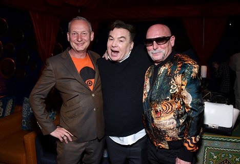 Pentaverate Premiere + After Party at The Hollywood Roosevelt on May 04, 2022 in Los Angeles, California - Paul Hartnoll, Mike Myers, Phil Hartnoll - The Pentaverate - Evenementen