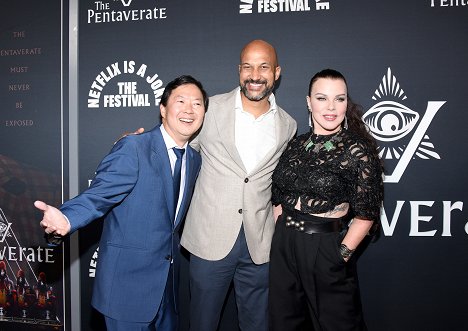 Pentaverate Premiere + After Party at The Hollywood Roosevelt on May 04, 2022 in Los Angeles, California - Ken Jeong, Keegan-Michael Key, Debi Mazar - The Pentaverate - Events