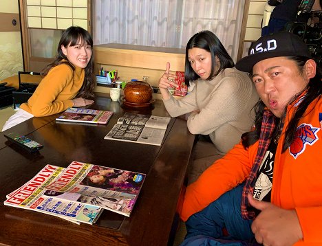 Erika Toda, Noriko Eguchi, Ryûji Akiyama - Minha Família, Minha Luta - De filmagens