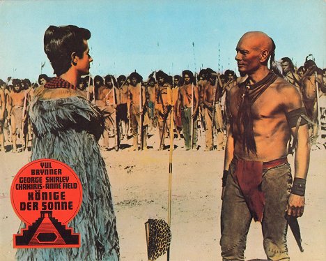 George Chakiris, Yul Brynner - Kings of the Sun - Lobbykaarten