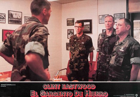Boyd Gaines, Clint Eastwood, Arlen Dean Snyder - El sargento de hierro - Fotocromos