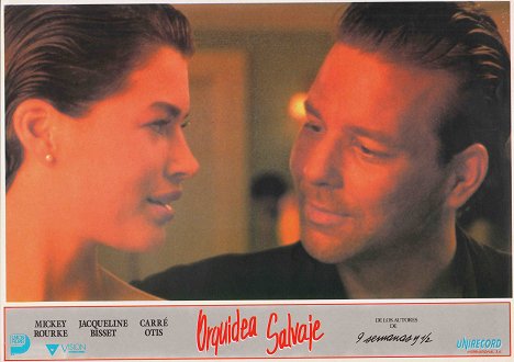 Carré Otis, Mickey Rourke - Orquídea Selvagem - Cartões lobby