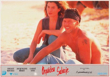 Carré Otis, Mickey Rourke - Wild Orchid - Lobby Cards