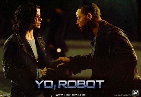 Bridget Moynahan, Will Smith - I, Robot - Lobby Cards