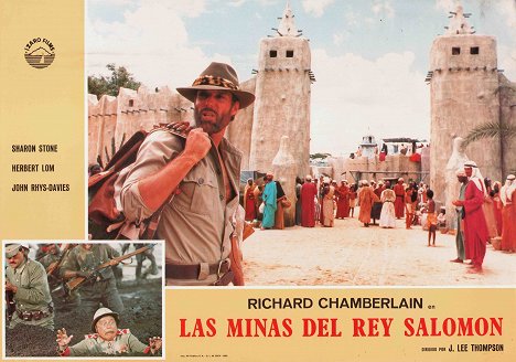 Richard Chamberlain - Allan Quatermain et les mines du roi Salomon - Cartes de lobby