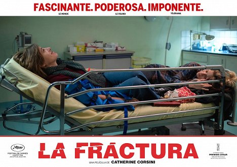 Valeria Bruni Tedeschi, Marina Foïs - La Fracture - Lobbykaarten
