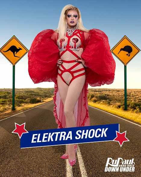 Elektra Shock - RuPaul's Drag Race Down Under - Promoción