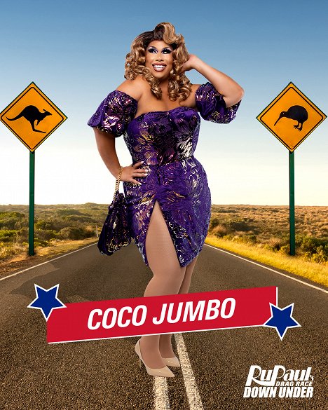 Coco Jumbo - RuPaul's Drag Race Down Under - Werbefoto