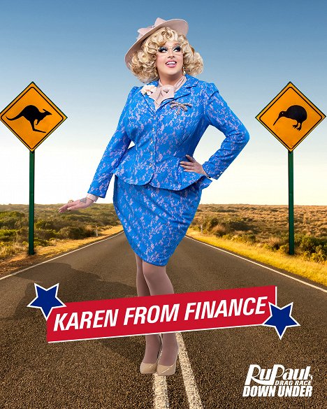 Karen From Finance - RuPaul's Drag Race Down Under - Werbefoto
