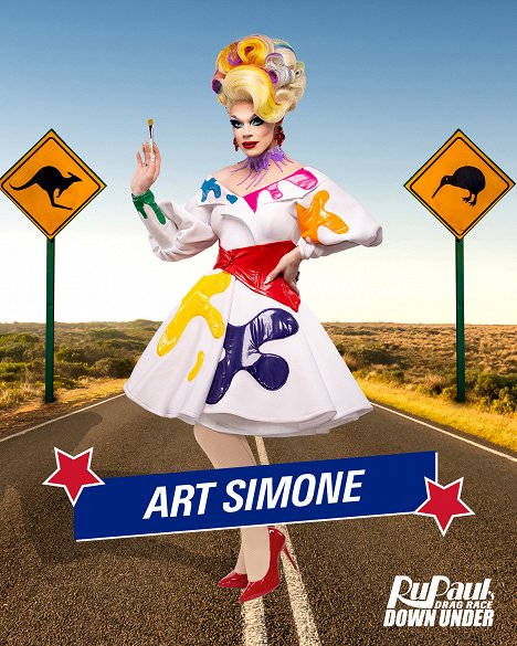 Art Simone - RuPaul's Drag Race Down Under - Promóció fotók