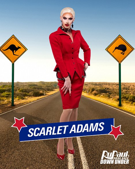 Scarlet Adams - RuPaul's Drag Race Down Under - Werbefoto