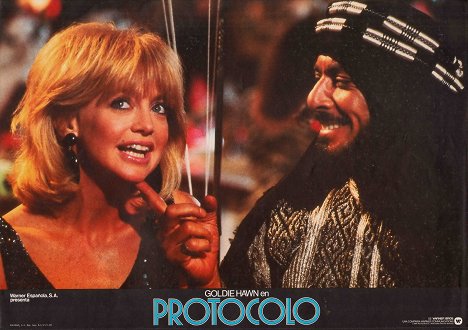 Goldie Hawn, Richard Romanus - Protocolo - Cartões lobby