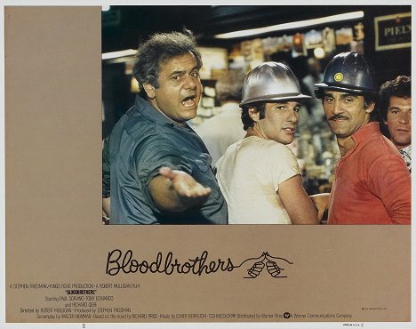 Paul Sorvino, Richard Gere, Tony Lo Bianco - Bloodbrothers - Lobbykaarten