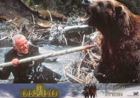 Anthony Hopkins, Bart el oso - El desafío - Fotocromos