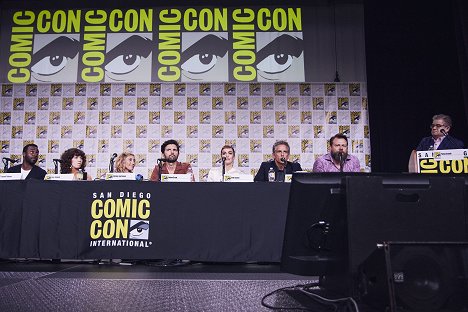 San Diego Comic-Con Panel - Tramell Tillman, Jen Tullock, Dichen Lachman, Adam Scott, Britt Lower, Ben Stiller, Dan Erickson, Patton Oswalt