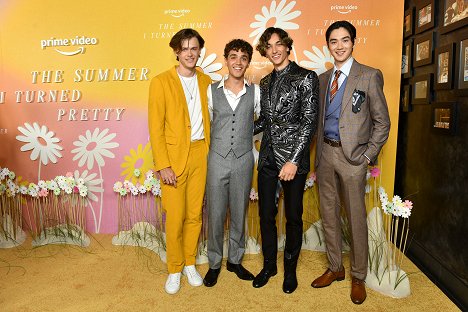 New York City premiere of the Prime Video series "The Summer I Turned Pretty" on June 14, 2022 in New York City - Christopher Briney, David Iacono, Gavin Casalegno, Sean Kaufmann - The Summer I Turned Pretty - Season 1 - Tapahtumista
