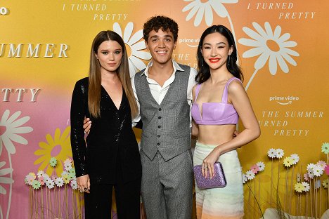 New York City premiere of the Prime Video series "The Summer I Turned Pretty" on June 14, 2022 in New York City - Rain Spencer, David Iacono, Minnie Mills - The Summer I Turned Pretty - Season 1 - Veranstaltungen