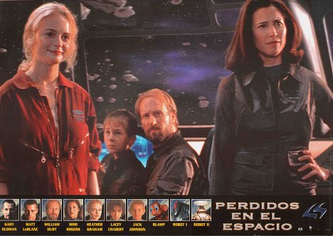 Heather Graham, Jack Johnson, William Hurt, Mimi Rogers - Lost in Space - Lobby Cards