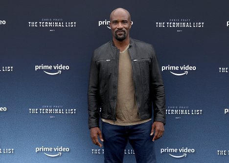 The Cast of Prime Video's "The Terminal List" attend LA Fleet Week at The Port of Los Angeles on May 27, 2022 in San Pedro, California - LaMonica Garrett - The Terminal List - Events