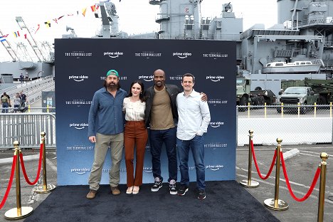 The Cast of Prime Video's "The Terminal List" attend LA Fleet Week at The Port of Los Angeles on May 27, 2022 in San Pedro, California - Kenny Sheard, Tyner Rushing, LaMonica Garrett - The Terminal List - Events