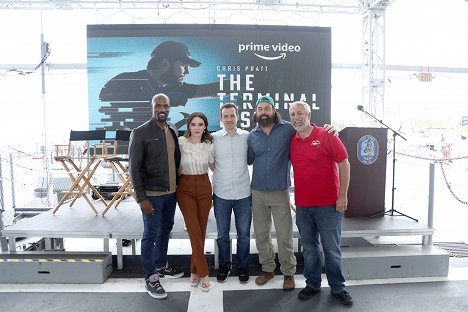 The Cast of Prime Video's "The Terminal List" attend LA Fleet Week at The Port of Los Angeles on May 27, 2022 in San Pedro, California - LaMonica Garrett, Tyner Rushing, Kenny Sheard - The Terminal List - De eventos