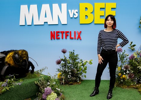 Man vs Bee London Premiere at The Everyman Cinema on June 19, 2022 in London, England - Jing Lusi - El hombre contra la abeja - Eventos