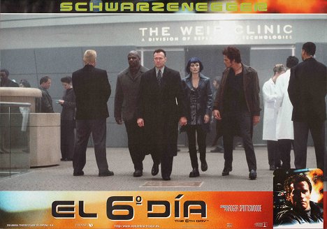 Terry Crews, Michael Rooker, Sarah Wynter - The 6th Day - Lobby Cards