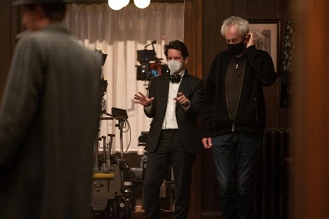 Graham Moore, Dick Pope - Le Tailleur - Tournage