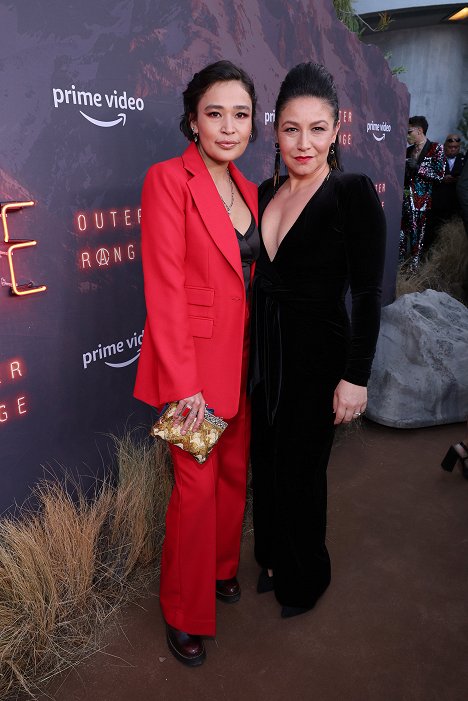 Prime Video Red Carpet Premiere For New Western Series "Outer Range" at Harmony Gold on April 07, 2022 in Los Angeles, California - MorningStar Angeline, Tamara Podemski - Outer Range - De eventos