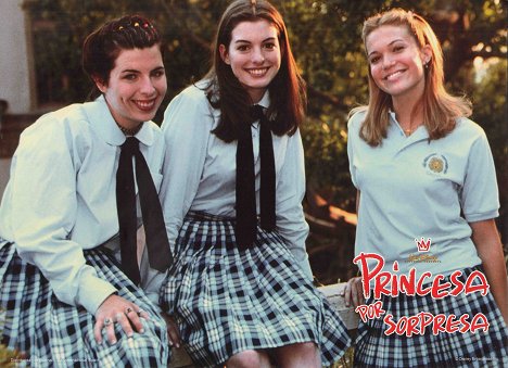 Heather Matarazzo, Anne Hathaway, Mandy Moore - The Princess Diaries - Lobby Cards