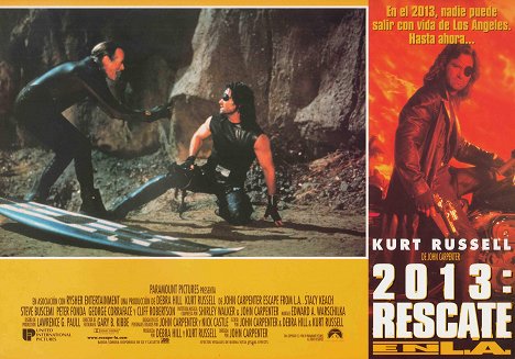 Peter Fonda, Kurt Russell - Escape from L.A. - Lobbykaarten
