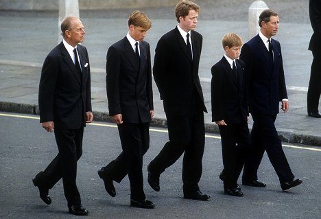 Guillermo de Gales, Enrique de Sussex, Carlos III del Reino Unido - Diana: The Day Britain Cried - De la película