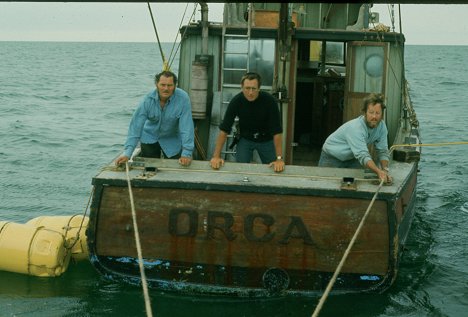 Robert Shaw, Roy Scheider, Richard Dreyfuss - O Tubarão - Do filme