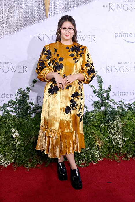 "The Lord Of The Rings: The Rings Of Power" Los Angeles Red Carpet Premiere & Screening on August 15, 2022 in Los Angeles, California - Megan Richards - Pán prstenů: Prsteny moci - Série 1 - Z akcí