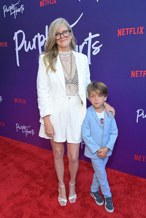 Netflix Purple Hearts special screening at The Bay Theater on July 22, 2022 in Pacific Palisades, California - Elizabeth Allen Rosenbaum