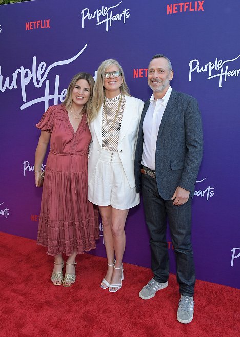 Netflix Purple Hearts special screening at The Bay Theater on July 22, 2022 in Pacific Palisades, California - Elizabeth Allen Rosenbaum, Leslie Morgenstein