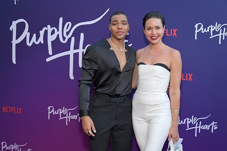 Netflix Purple Hearts special screening at The Bay Theater on July 22, 2022 in Pacific Palisades, California - Kendall Chappell - Purpurowe serca - Z imprez