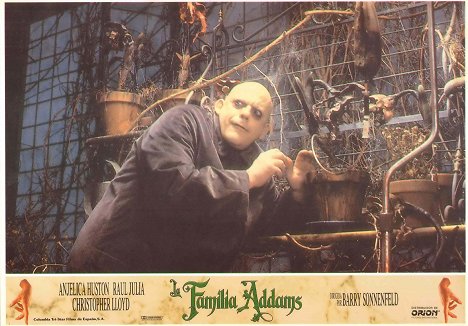 Christopher Lloyd - La familia Addams - Fotocromos