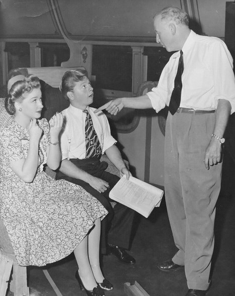Bonita Granville, Mickey Rooney, George B. Seitz - Andy Hardy's Blonde Trouble - Making of