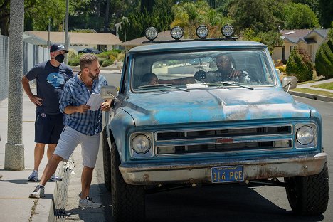 J.J. Perry, Jamie Foxx - Day Shift - Tournage