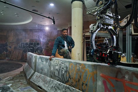 Jamie Foxx - Nappali műszak - Forgatási fotók