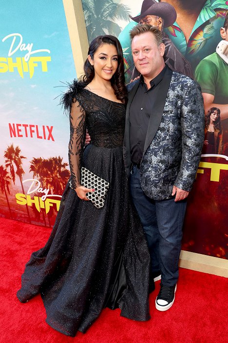 World Premiere of Netflix's "Day Shift" on August 10, 2022 in Los Angeles, California - Yvette Yates, Shaun Redick - Day Shift - Tapahtumista