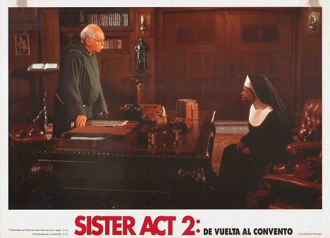 Barnard Hughes, Whoopi Goldberg - Sister Act, acte 2 - Cartes de lobby