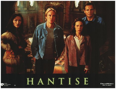 Catherine Zeta-Jones, Owen Wilson, Lili Taylor, Liam Neeson - The Haunting - Lobbykaarten